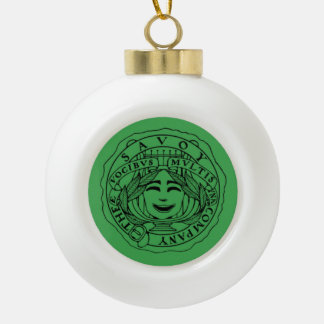 Savoy keramische ornament ronde bal