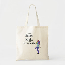 Savoy Kicks vs. Oversplits Budget Tote Bag
