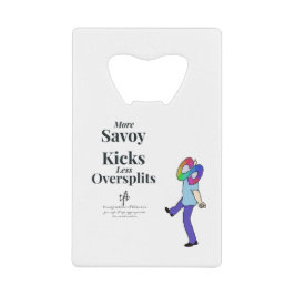 Savoy Kicks vs. Oversplits Creditkaart Flessenopener