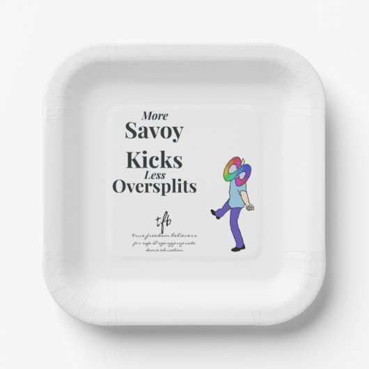 Savoy Kicks vs. Oversplits Papieren Bordje (Voorkant)