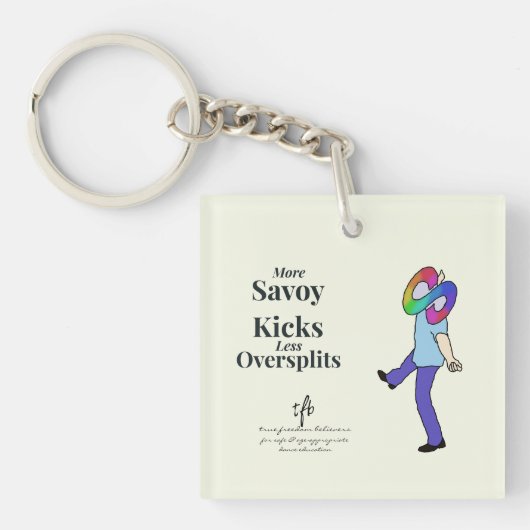 Savoy Kicks vs. Oversplits Sleutelhanger (voorkant)