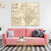 Savoy, Piemont, Montferrat Canvas Afdruk (Insitu (Woonkamer))