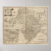 Savoy, Piemont, Montferrat Poster (Voorkant)