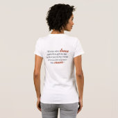 Savoy Swing Club T-shirt voor dames (Achterkant volledig)