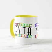 Savta (of Sabta) betekent "oma" in het Hebreeuws Mok (Voorkant links)