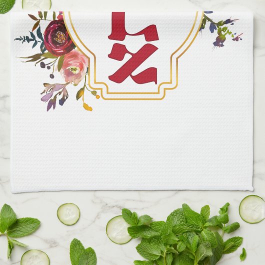 Savta - oma in het Hebreeuws  Theedoek (Gevouwen)