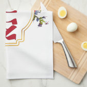 Savta - oma in het Hebreeuws  Theedoek (Quarter Fold)