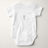 Savvy Babes gepersonaliseerde krans Romper (Achterkant)