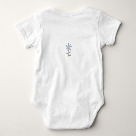 Savvy Babes gepersonaliseerde krans Romper (Achterkant)