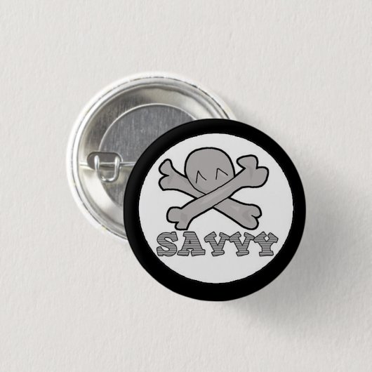 Savvy Button (Voorkant /achterkant)
