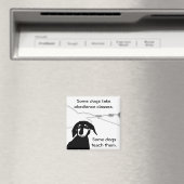 Savvy Sausage Wisdom - gehoorzaamheidslessen Magneet (Insitu (Vaatwasser))