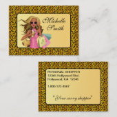 Savvy Shopper 2 Chubby Visitekaartje (Voorkant / Achterkant)