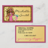 Savvy Shopper Personal Shopper Visitekaartje (Voorkant / Achterkant)