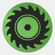 Saw Blade-sticker