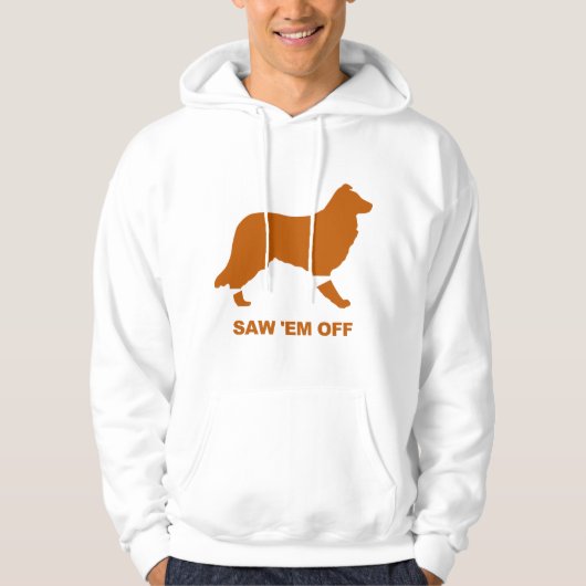 Saw 'Em Off - Longhorn Rivalerie Logo Hoodie (Voorkant)