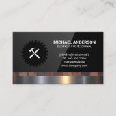 Saw en Hammer | Bouwtimmerwerk Visitekaartje (Voorkant)