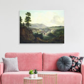 Saw Mill in Noorwegen, 1827 Canvas Afdruk (Insitu (Woonkamer))