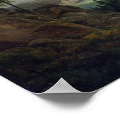 Saw Mill in Noorwegen, 1827 Poster (Hoek)