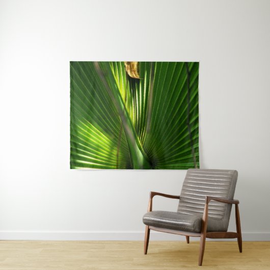 Saw Palmetto en Leaf Wandkleed (In Situ (horizontaal))