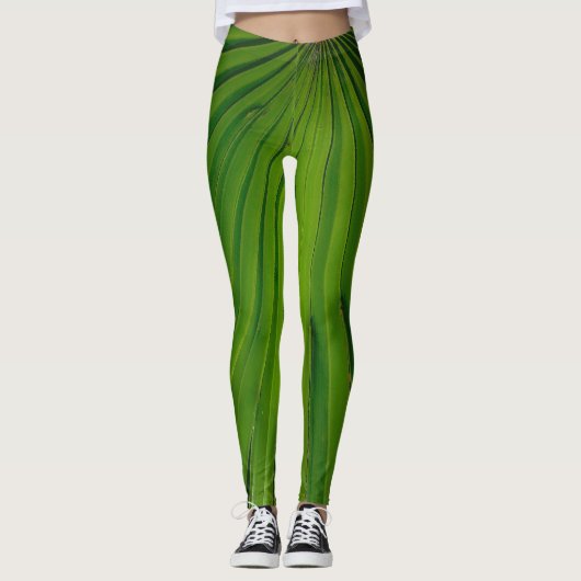 Saw Palmetto Fan Leggings (Voorkant)