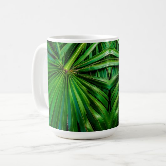 Saw Palmetto Fan Mok (Voorkant links)