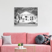 Saw Pit Store, 1940 Canvas Afdruk (Insitu (Woonkamer))