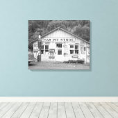 Saw Pit Store, 1940 Canvas Afdruk (Insitu (Houten vloer))