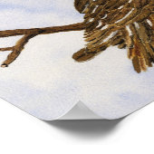 Saw-Whet Owl Poster (Hoek)