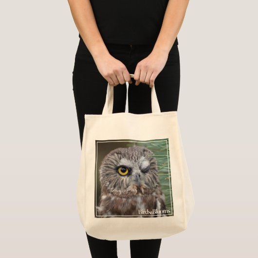 Saw-whet Owl Tote Bag (Voorkant (product))