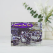 Sawadee Pee Mai-Songkran Postcard Briefkaart (Staand voorkant)