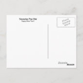 Sawadee Pee Mai-Songkran Postcard Briefkaart (Achterkant)