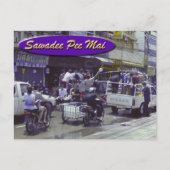 Sawadee Pee Mai-Songkran Postcard Briefkaart (Voorkant)