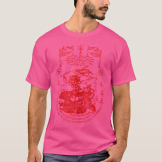 Sawadee Thai Traditionele Sak Yant Thai Tweeling T T-shirt