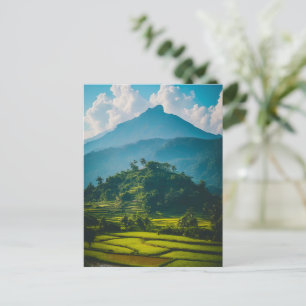 Sawah di Kaki Gunung Briefkaart