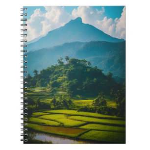 Sawah di Kaki Gunung Notitieboek