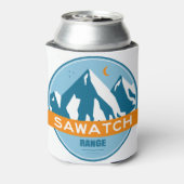 Sawatch Range Colorado Blikjeskoeler (Blikje Achterkant)