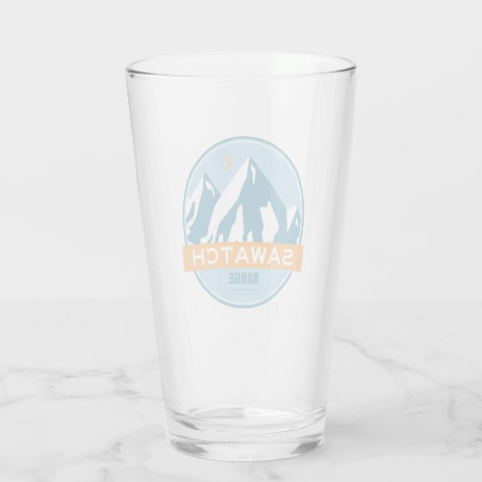 Sawatch Range Colorado Glas (Achterkant)