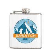Sawatch Range Colorado Heupfles (Voorkant)