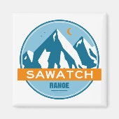 Sawatch Range Colorado Magneet (Voorkant)
