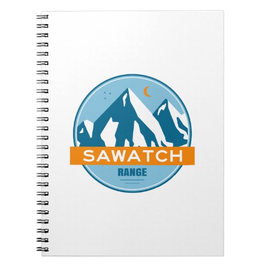 Sawatch Range Colorado Notitieboek (Voorkant)