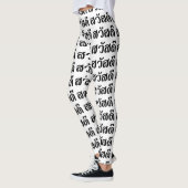 Sawatdee / Hallo ~ Thailand / Taalscript voor Thai Leggings (Links)
