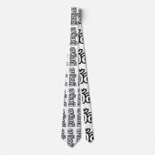 Sawatdee / Hallo ~ Thailand / Taalscript voor Thai Stropdas (Voorkant)