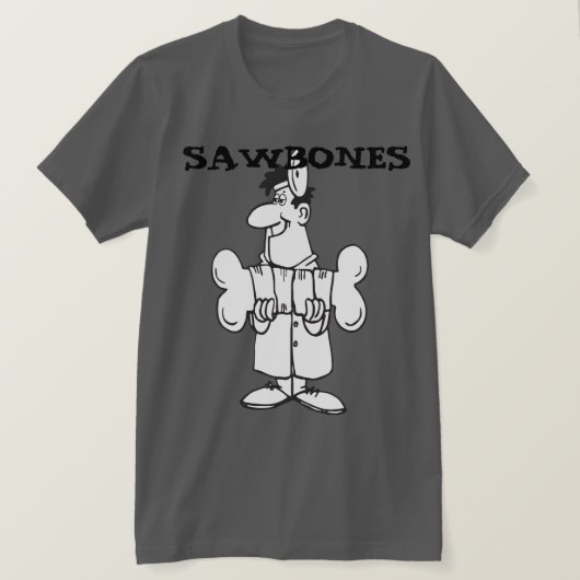 Sawbones T-shirt (Design voorkant)