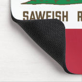 Sawfish Republic Ray Flag Carpenter Shark Muismat (Hoek)