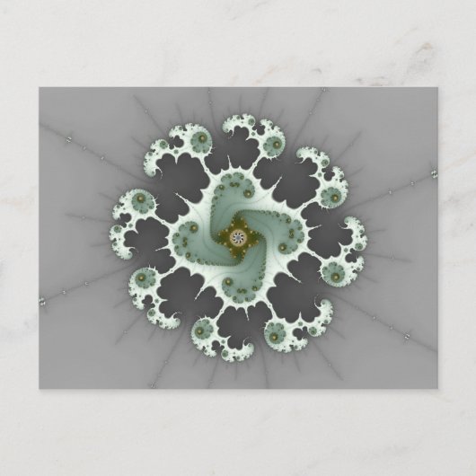 Sawheels - Fractal Briefkaart (Voorkant)