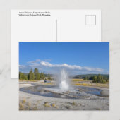 Sawmill Geyser, Yellowstone National Park Briefkaart (Voorkant / Achterkant)