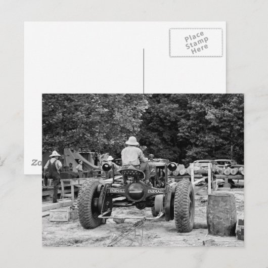 Sawmill Workhorse, 1936 Briefkaart (Voorkant / Achterkant)