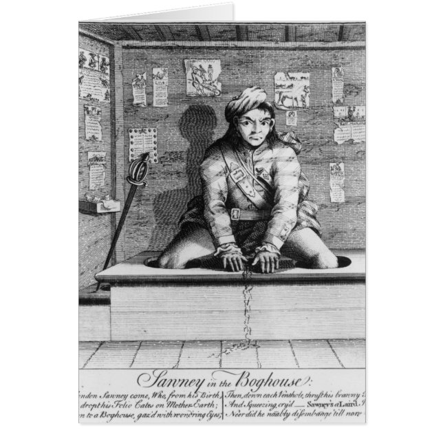 Sawney in de Boghouse, 1745 (Voorkant)
