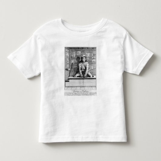 Sawney in de Boghouse, 1745 Kinder Shirts (Voorkant)