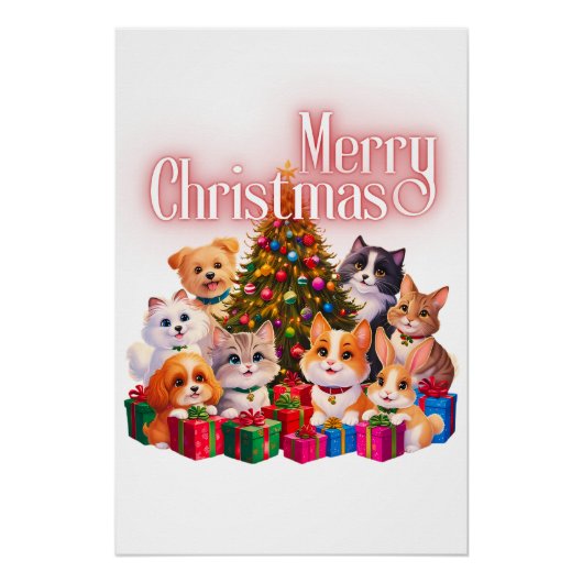 Saws & Claus Kerstfeest Perfect Poster (Voorkant)